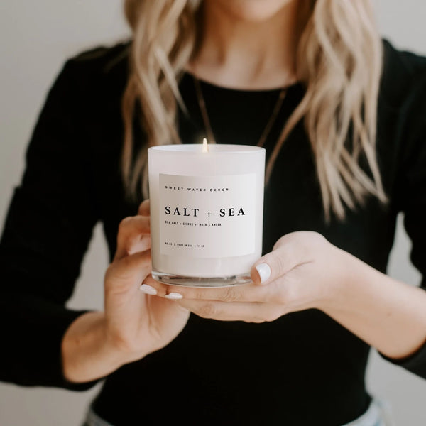 Salt and Sea Soy Candle
