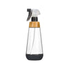modern reusable glass spray bottle