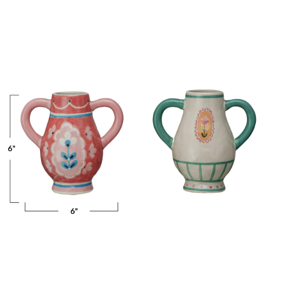 Colorful Bud Vases Dimensions