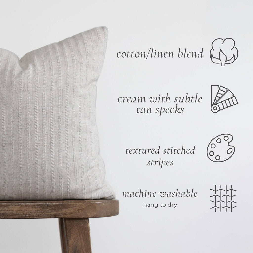 Cream Pillow Cover Information