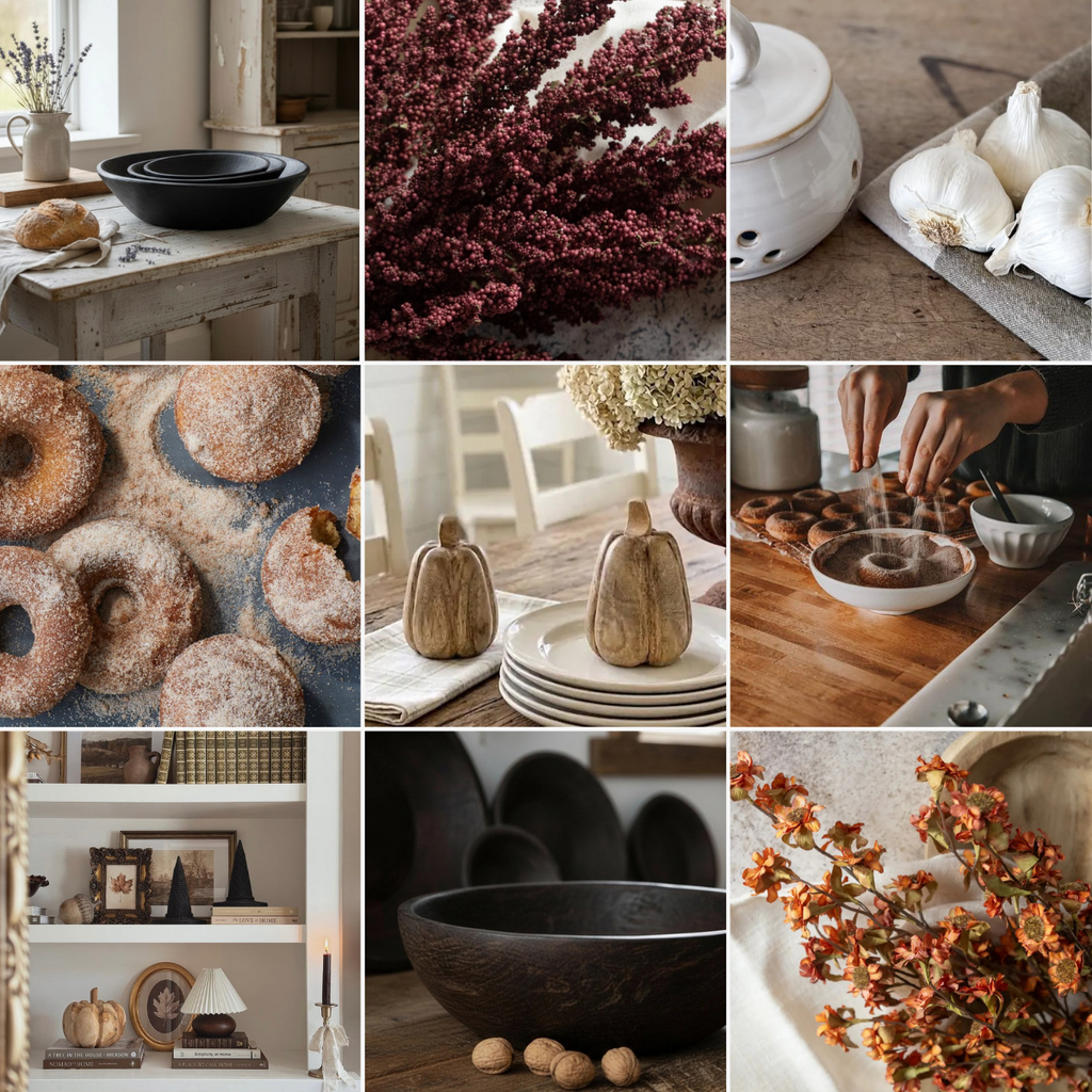 Fall Home Decor Subscription Box: Product Collage