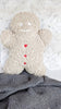 Cute gingerbread man pillow