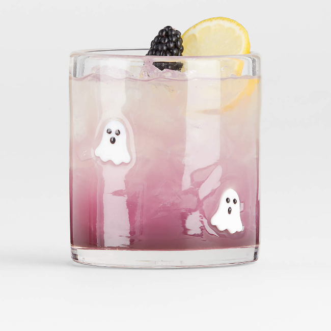 Halloween Ghost Icon Glass_halloween drinkware