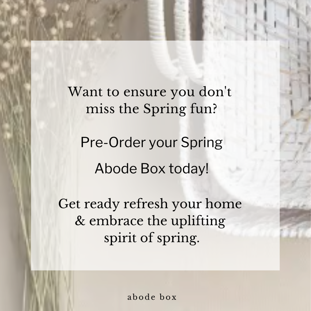 Home Decor Subscription Box Pre-Order