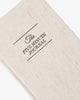Beige journal with 'The Five Minute Journal' text on a white background