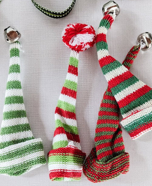 Knit Hat Bottle Topper Christmas gift