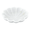 Marble Flower Shaped Dish Front View