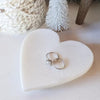 Marble_Heart_Trinket_Dish on bookcase