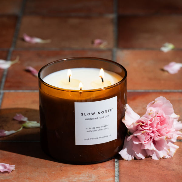 Midnight Garden 3-wick candle