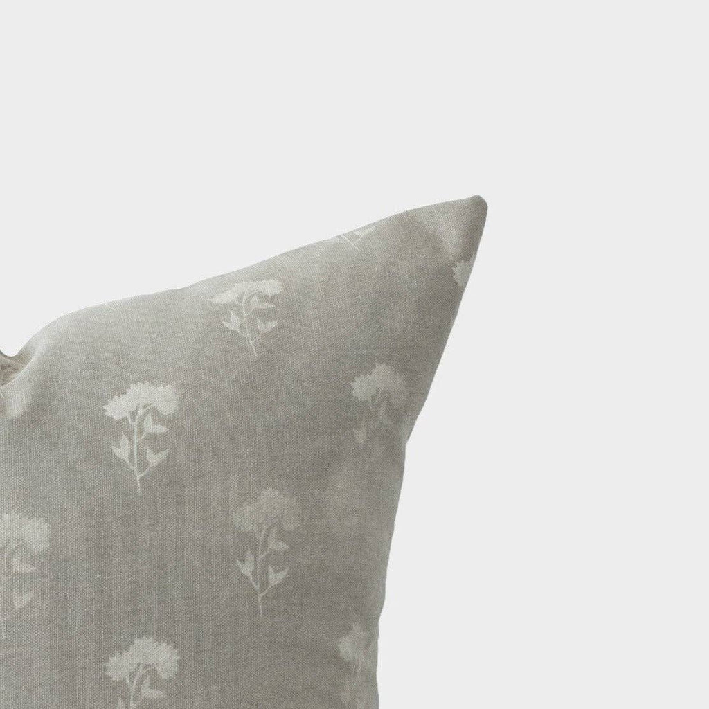 Neutral Fleur Pillow Cover