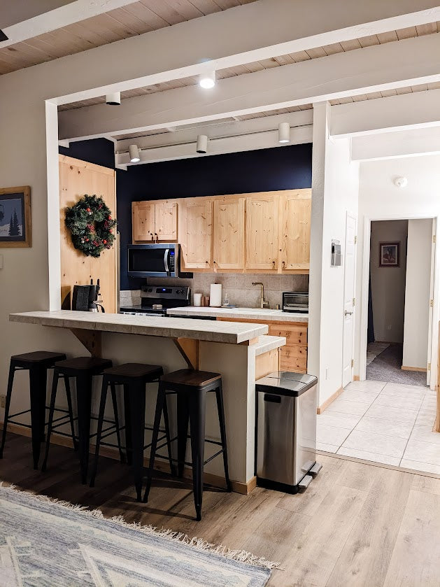 incline village kitchen design, mountain cabin kitchen in lake tahoe