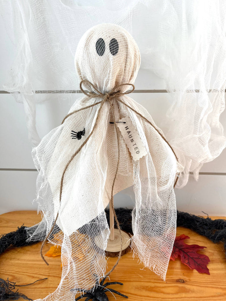 Handmade Ghost Halloween Decor