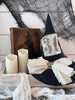 Rustic Halloween Witch Hat Decorations