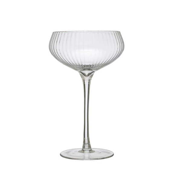 Stemmed Champagne Coupe Glass 