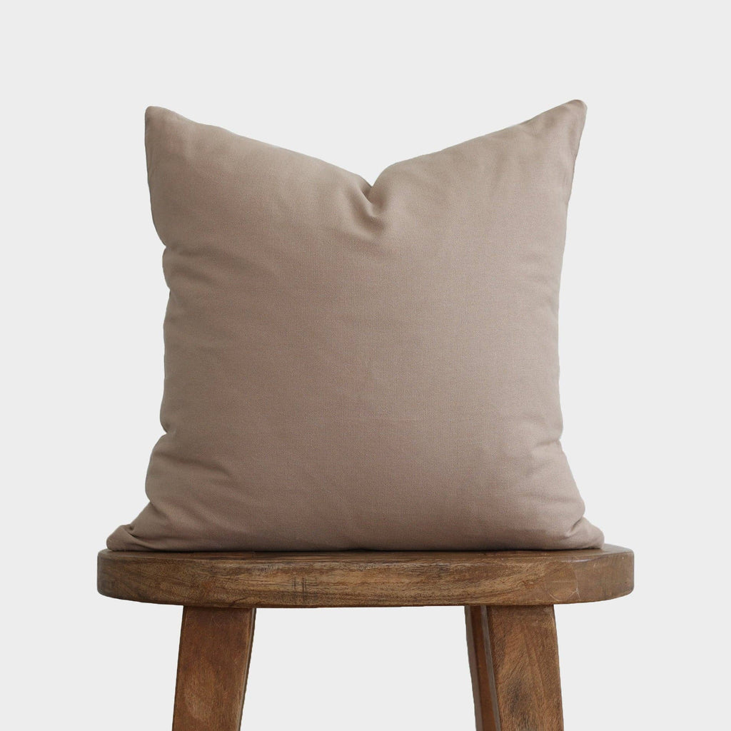 Taupe Pillow Cover