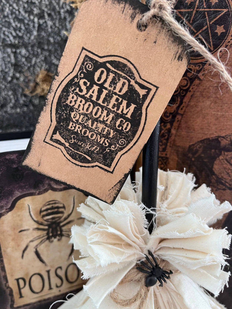 Witch Broom Tag