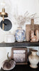 shelf styling with fall home decor