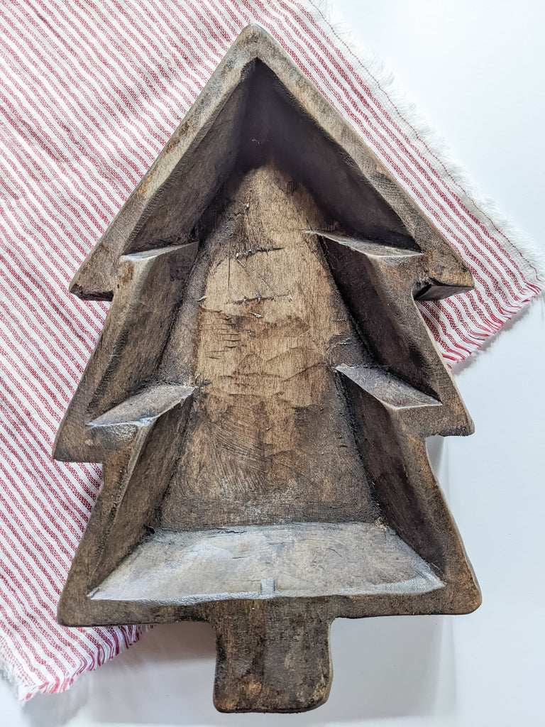 Christmas Tree Dough Bowl
