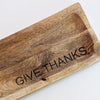 Give Thanks Fall Cutting Board