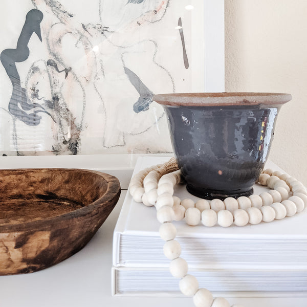 Grey Ceramic Planter