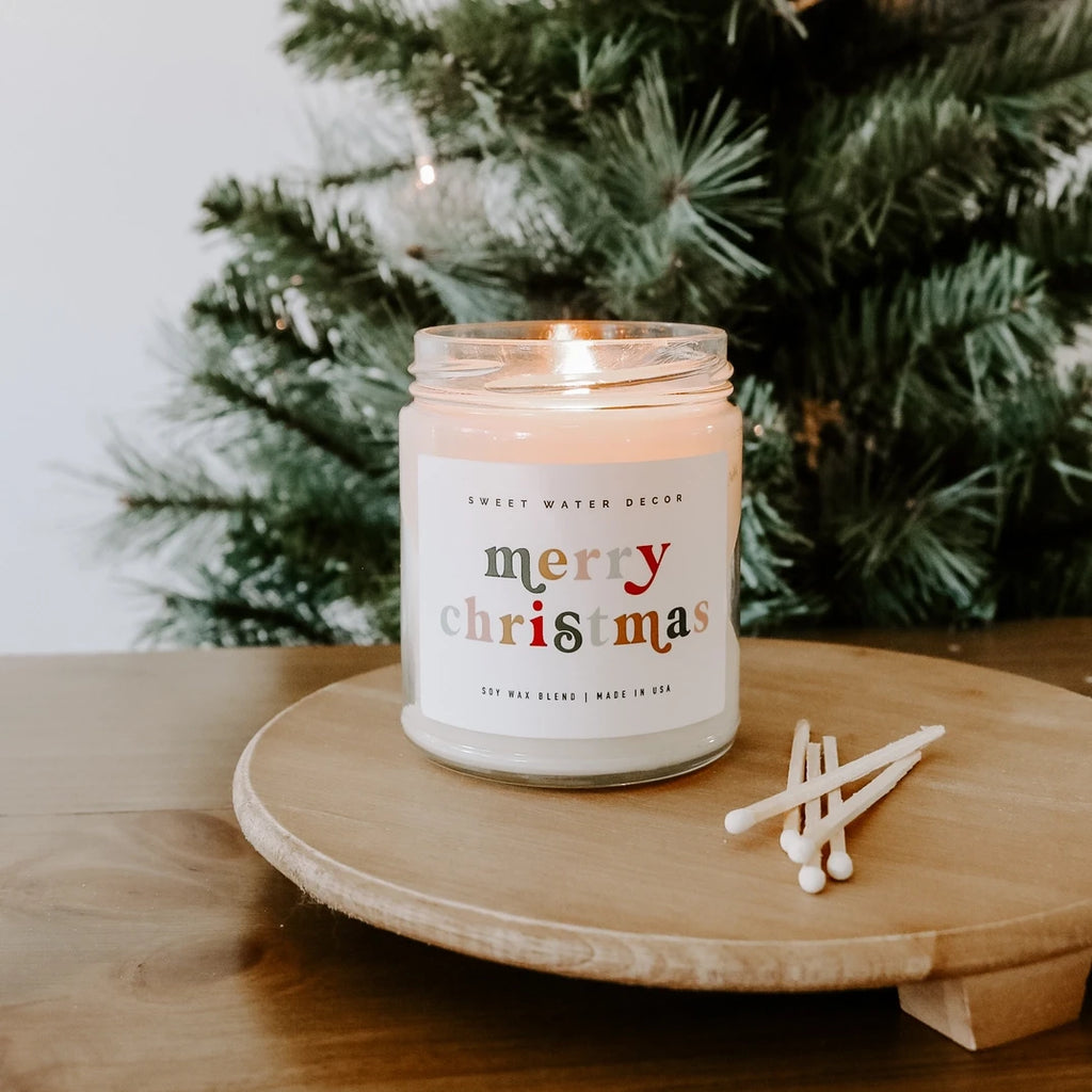 Merry Christmas Soy Candle