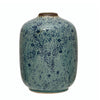 blue floral vase