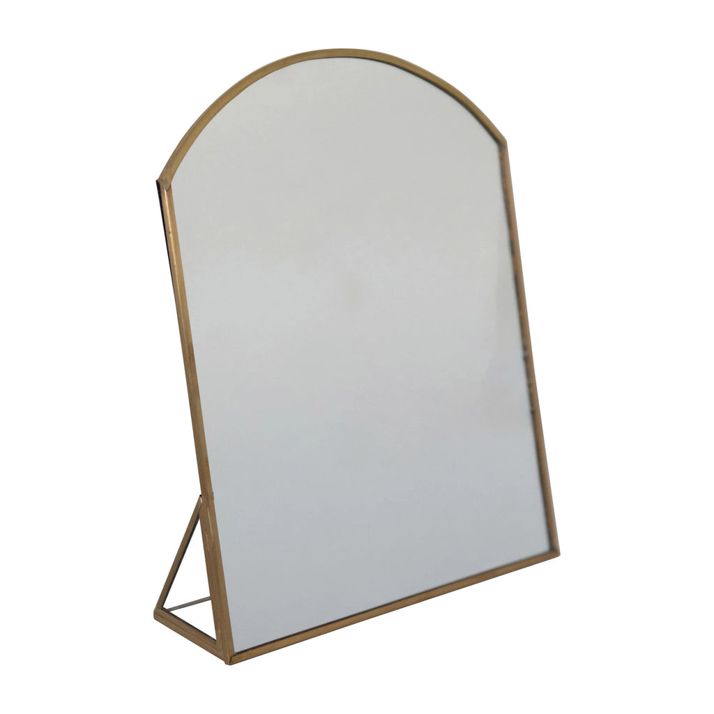 home decor  gold frame mirror